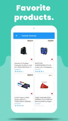 Cheap laptops & Pc parts android App screenshot 1